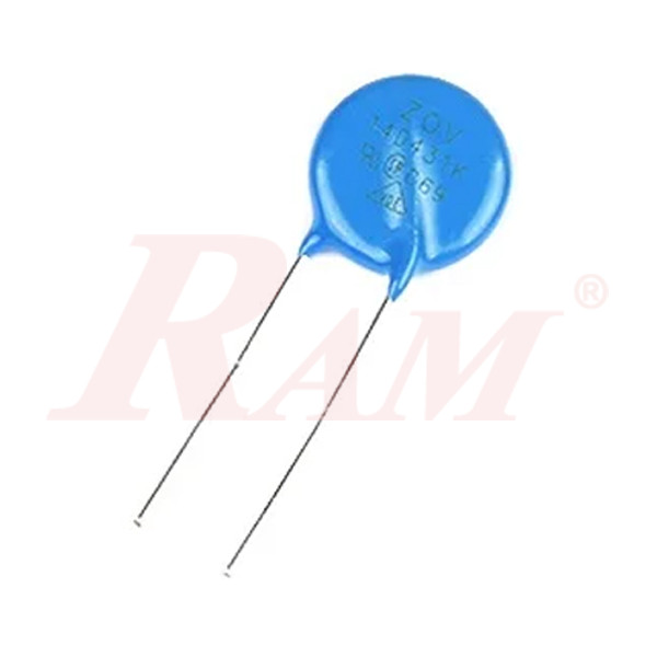 Varistor ZOV-20D471K - Size 20mm 470V | RAM Electronics website